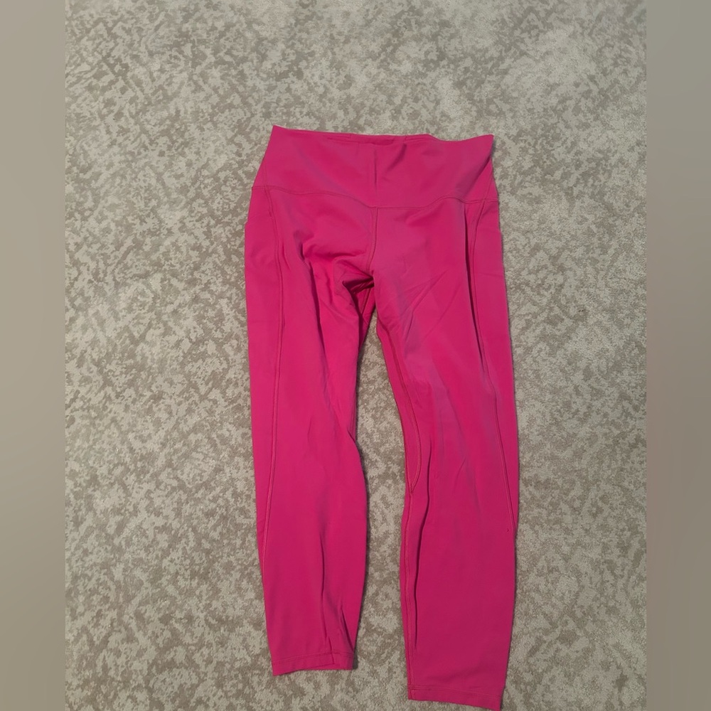Lululemon Pink Align Legginsg